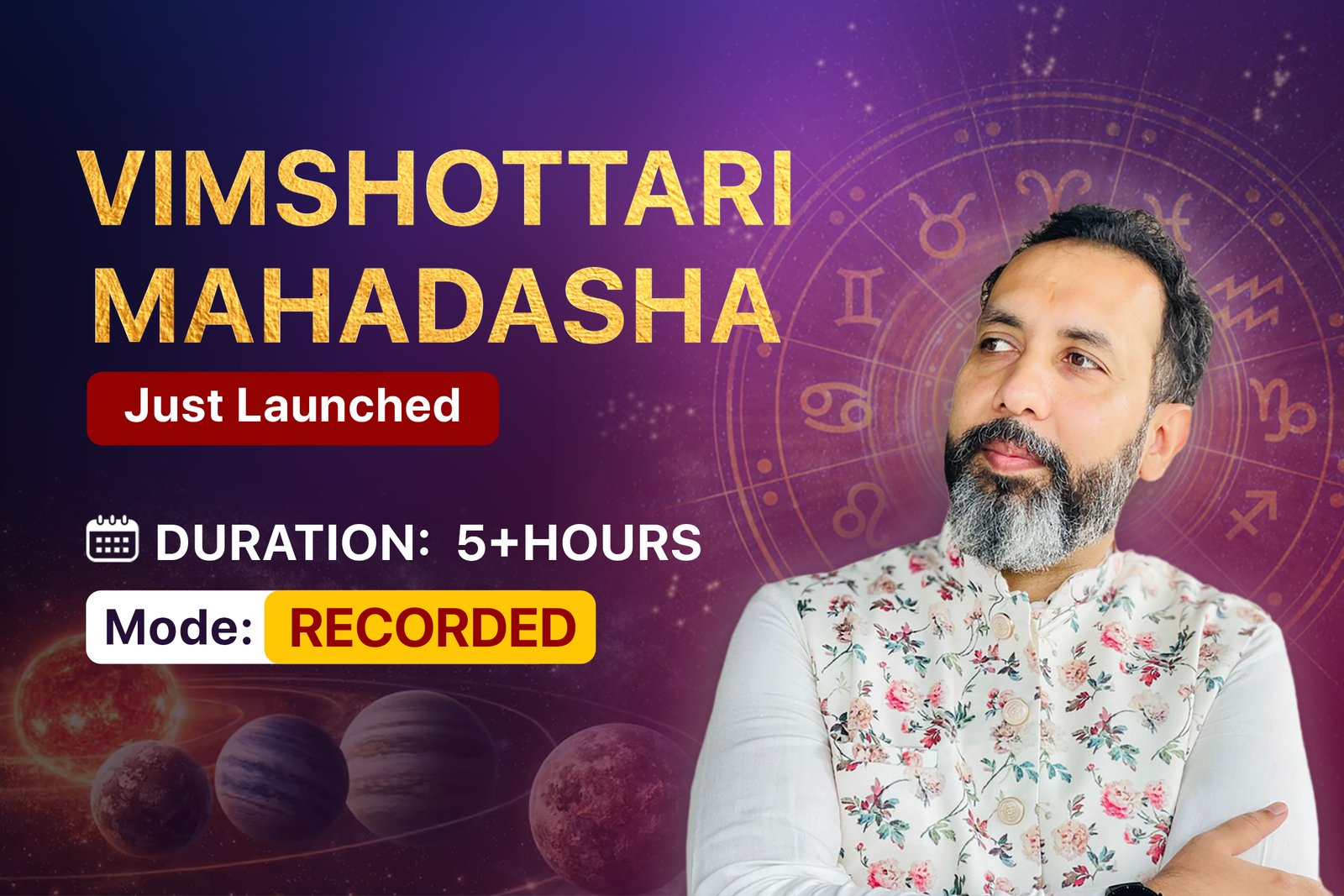 Workshop – Vimshottari Mahadasha